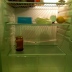nearly empty fridge
